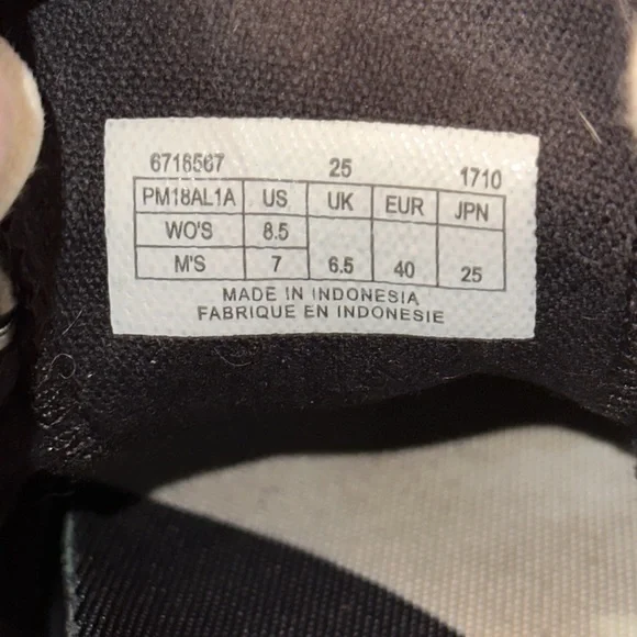 PF Flyers Grounder Low Top Black Men’s 7 Women’s 8.5 - Picture 7 of 8